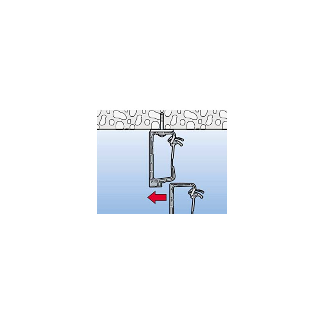 fischer Montagesockel SF plus MS