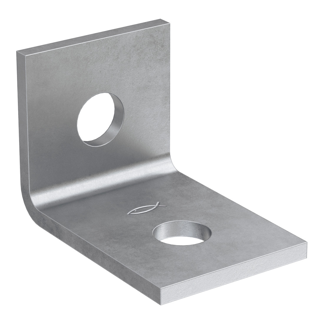 Fischer FAF 2 Montagewinkel feuerverzinkt | aus feuerverzinktem Stahl Für die Befestigung von Holzkonstruktionen auf Beton oder Mauerwerk Mit