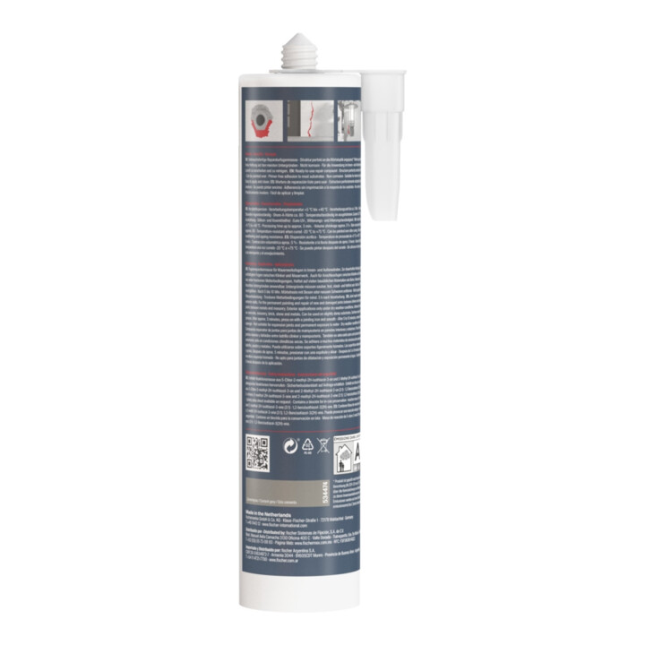 fischer Mortier de réparation 310ml DEC CG gris ciment