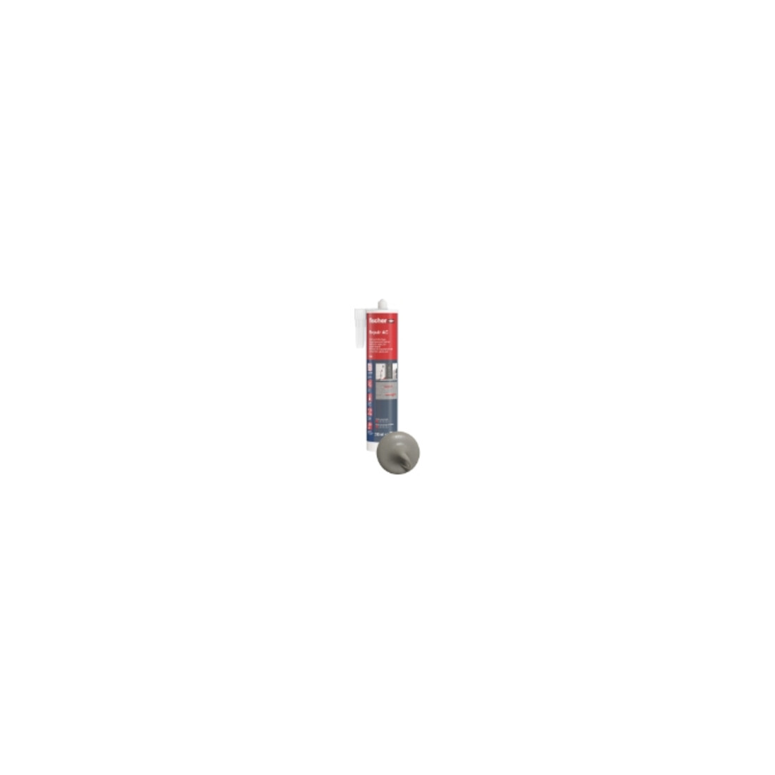 fischer Mortier de réparation 310ml DEC CG gris ciment