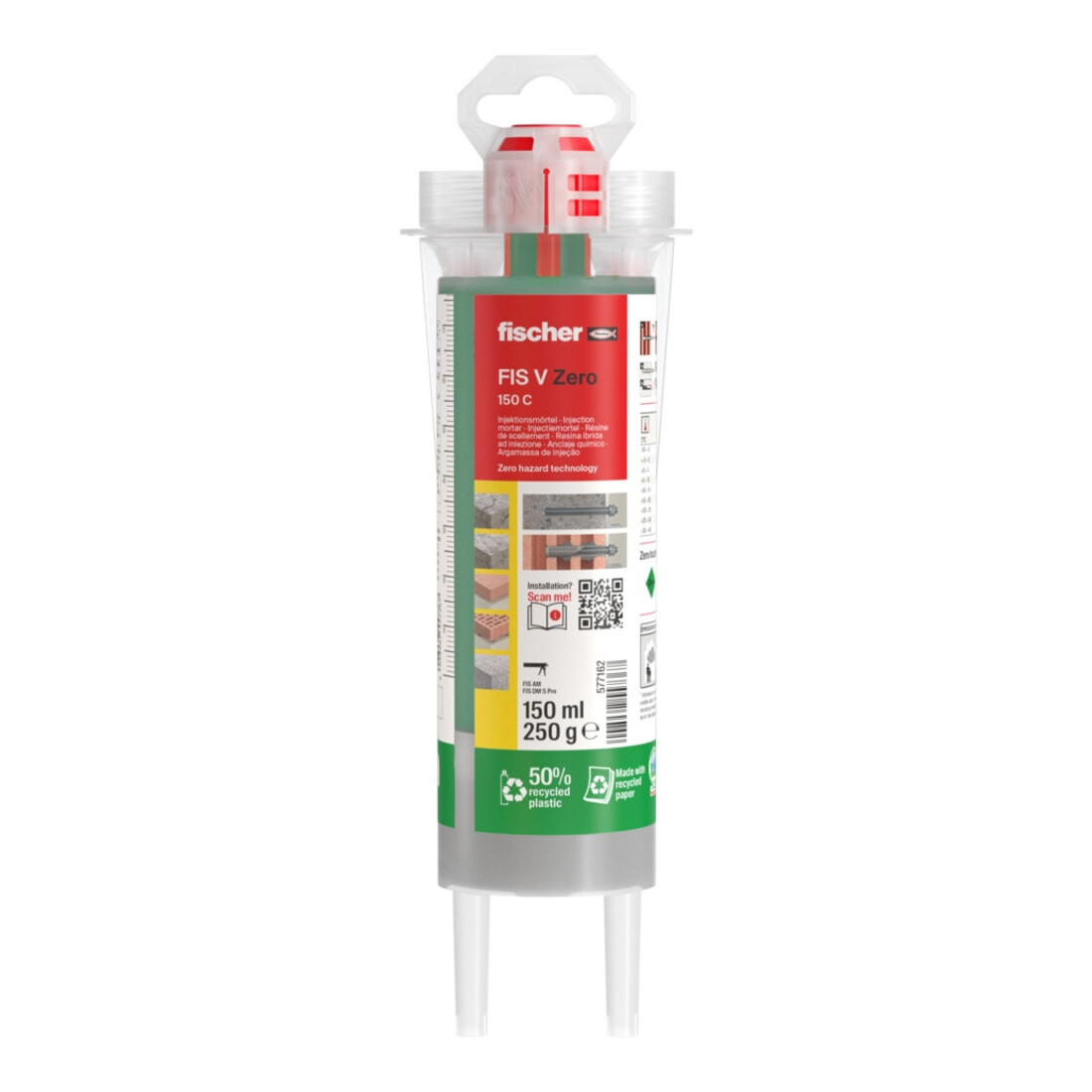 Fischer Mortier d'injection FIS V Zero 150 C TC