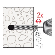 fischer Mortier époxy FIS EM Plus 585 S-4