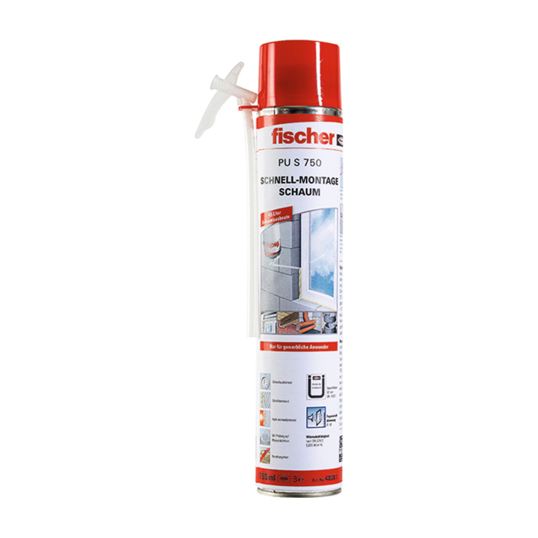 mousse à montage rapide fischer PU S 750