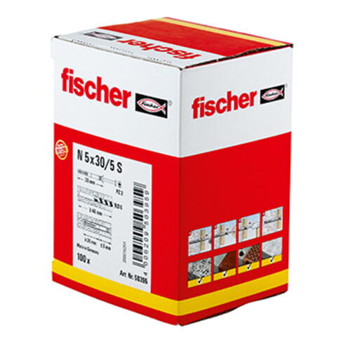 fischer Nageldübel N 5x30/5 S