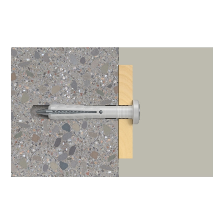 fischer Nageldübel N 6x35/5 Flachkopf