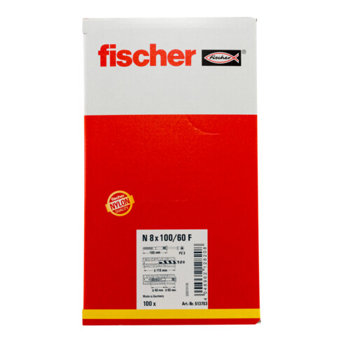 fischer Nageldübel N 8x100/60 F (100)