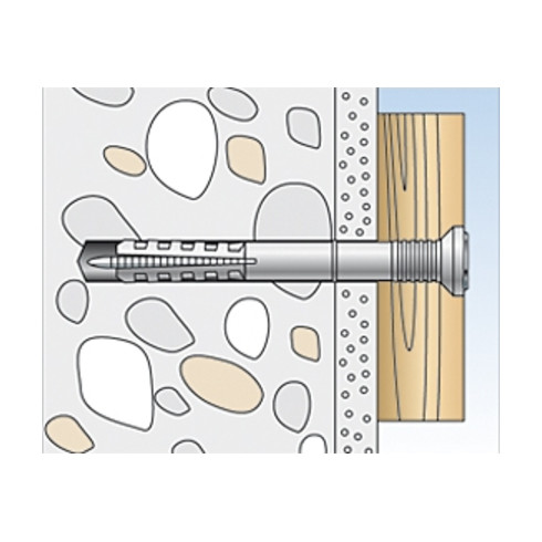 fischer Nageldübel N 8x100/60 F (50)