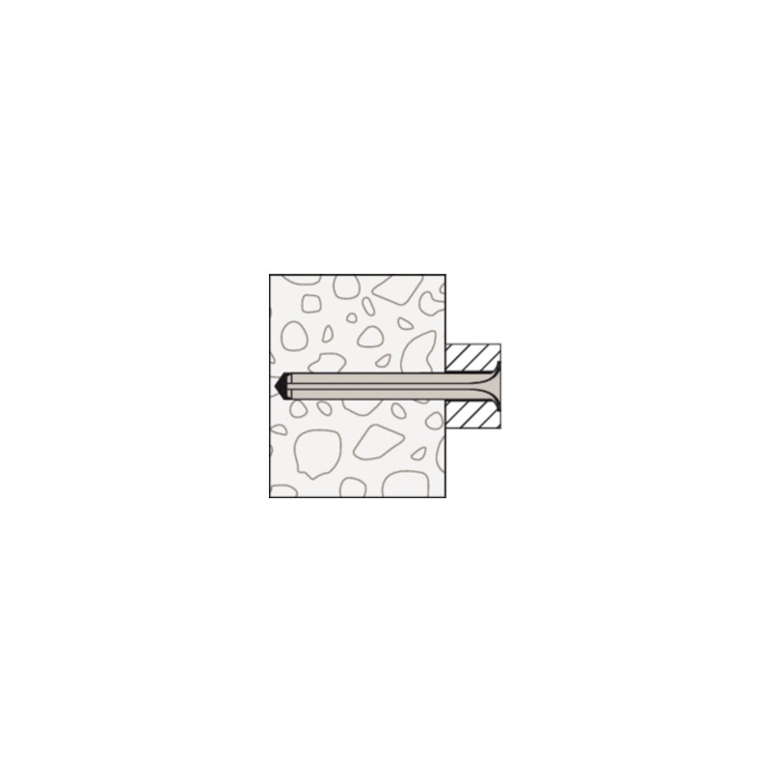 fischer Nagelhülse FNH 8/90