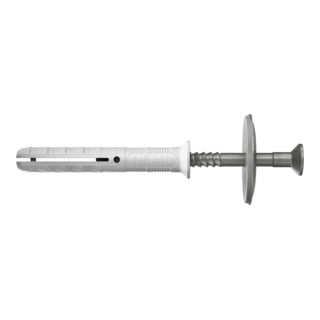 fischer  Nagelplug N 6 x 40/10 S D met verzonken kop en neopreen afdichtring RVS A2