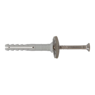 fischer  Nagelplug N 6 x 60/30 S D met verzonken kop en neopreen afdichtring RVS A2