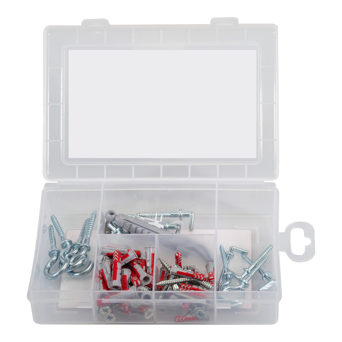 fischer Neue Wohnung easyDIY Box + Schraube (76 Teile)
