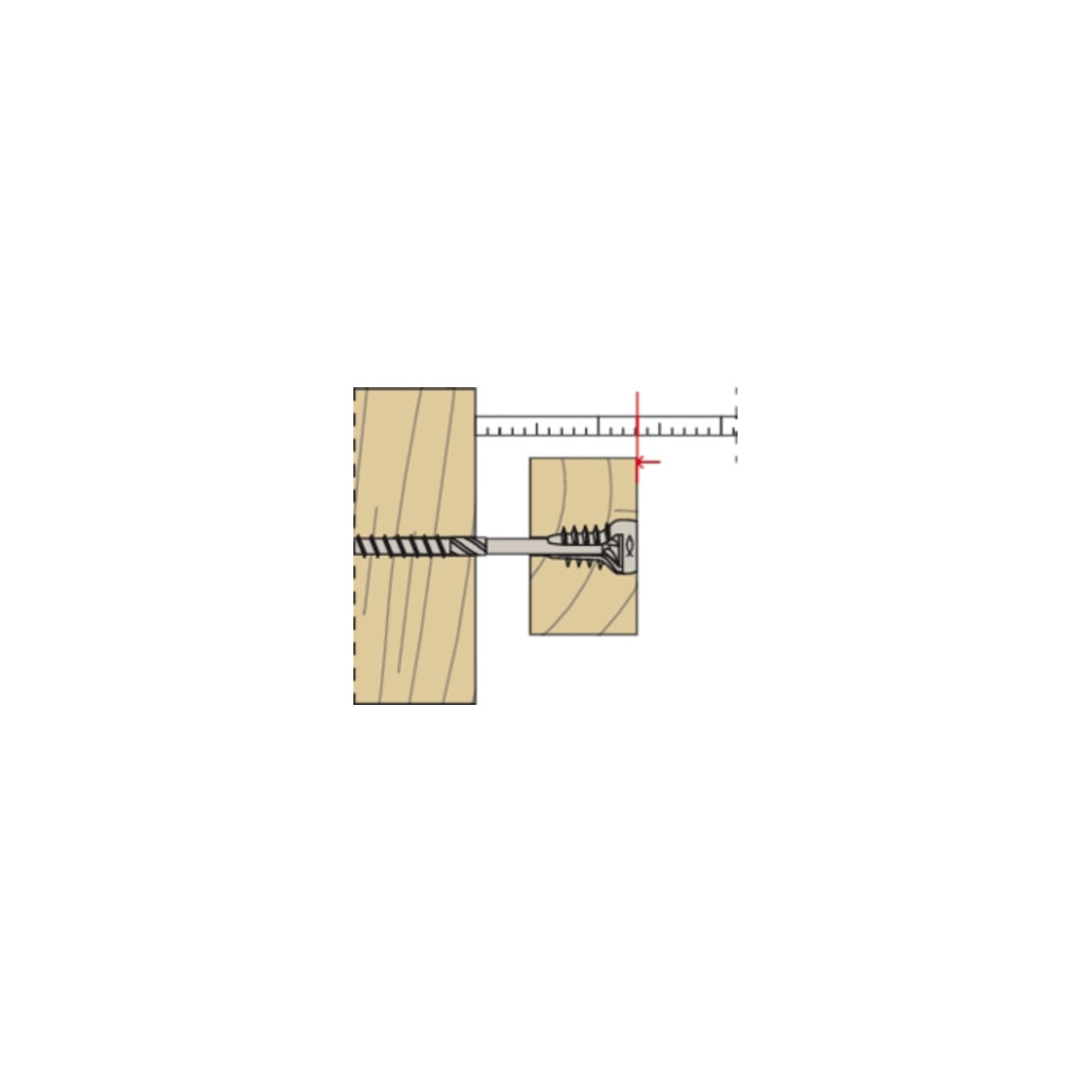 fischer Outil de pose + bit pour vis de réglage FAFS