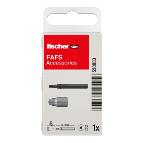 fischer Outil de pose + bit pour vis de réglage FAFS