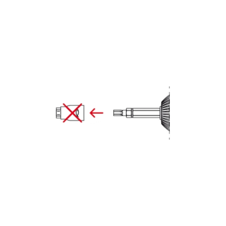 fischer Outil de pose + bit pour vis de réglage FAFS