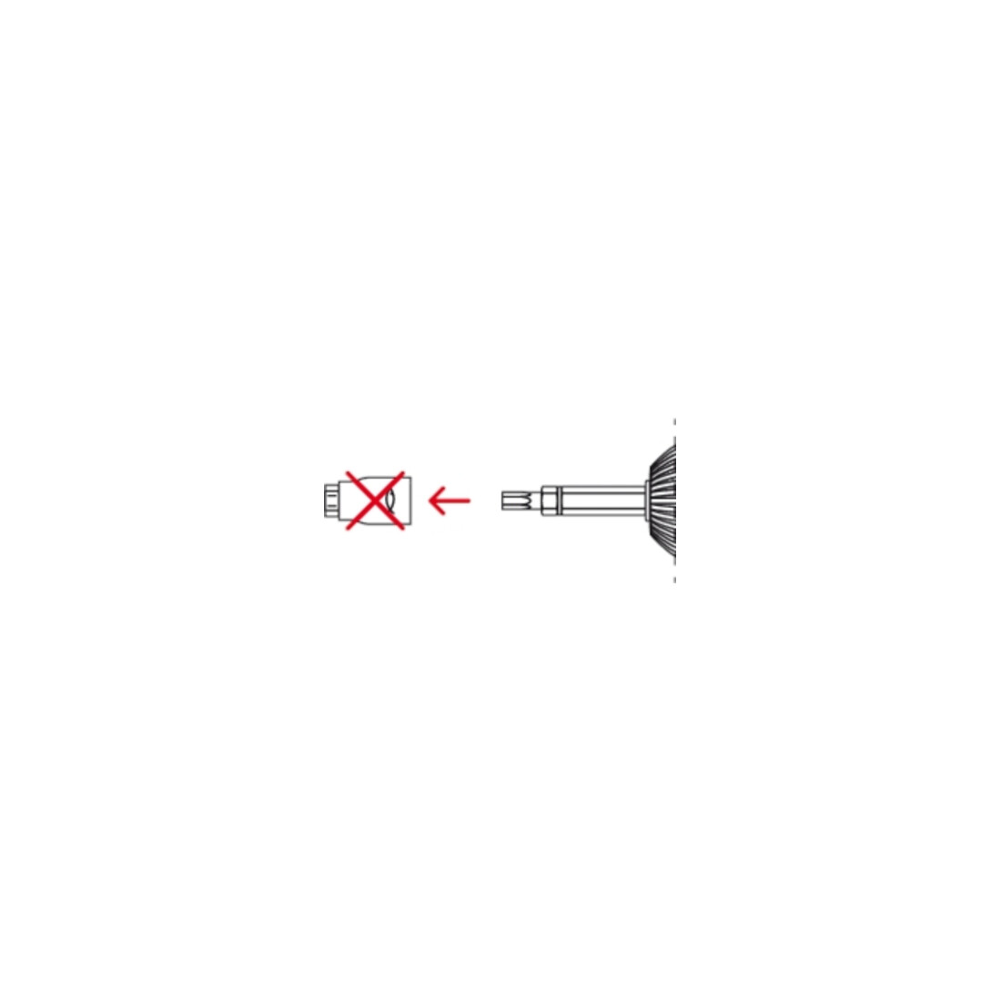 fischer Outil de pose + bit pour vis de réglage FAFS