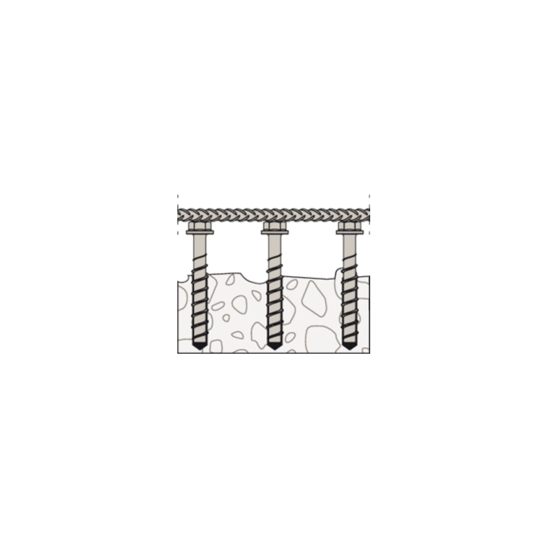 fischer Outil de pose SC-ST 8 pour vis à béton FBS II