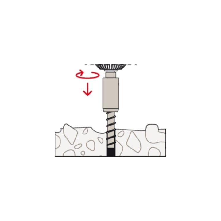 fischer Outil de pose SC-ST 8 pour vis à béton FBS II