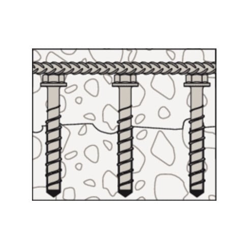 fischer Outil de pose SC-ST 8 pour vis à béton FBS II