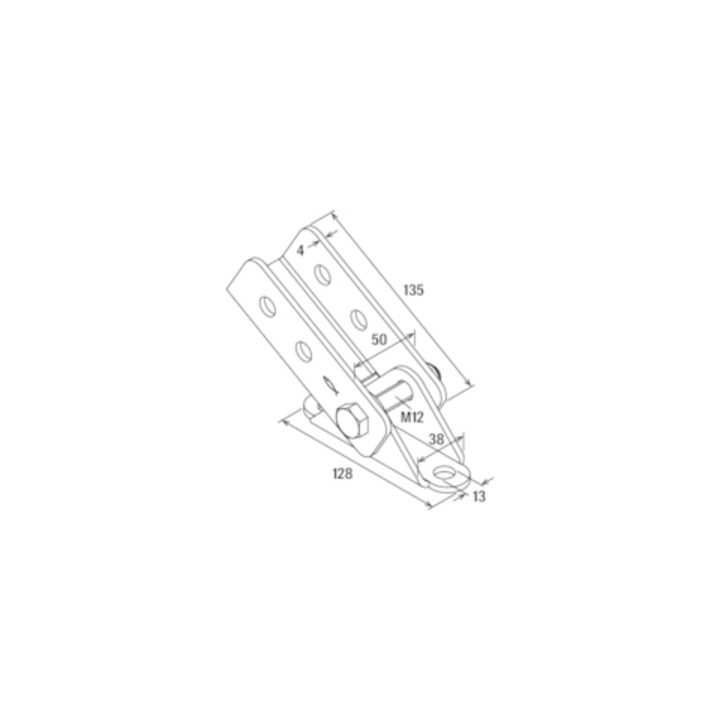 fischer Pied de rail VB