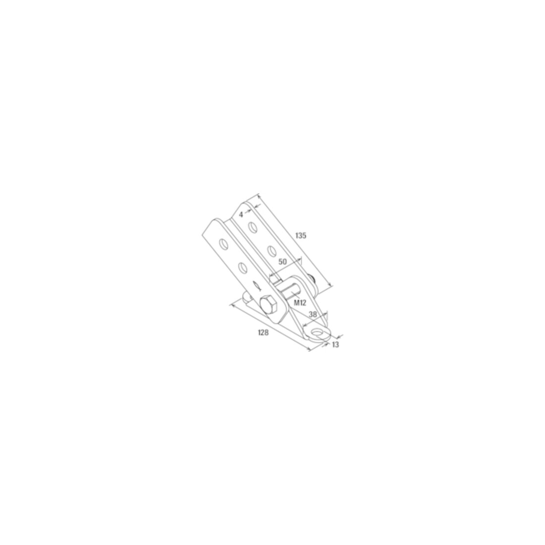 fischer Pied de rail VB