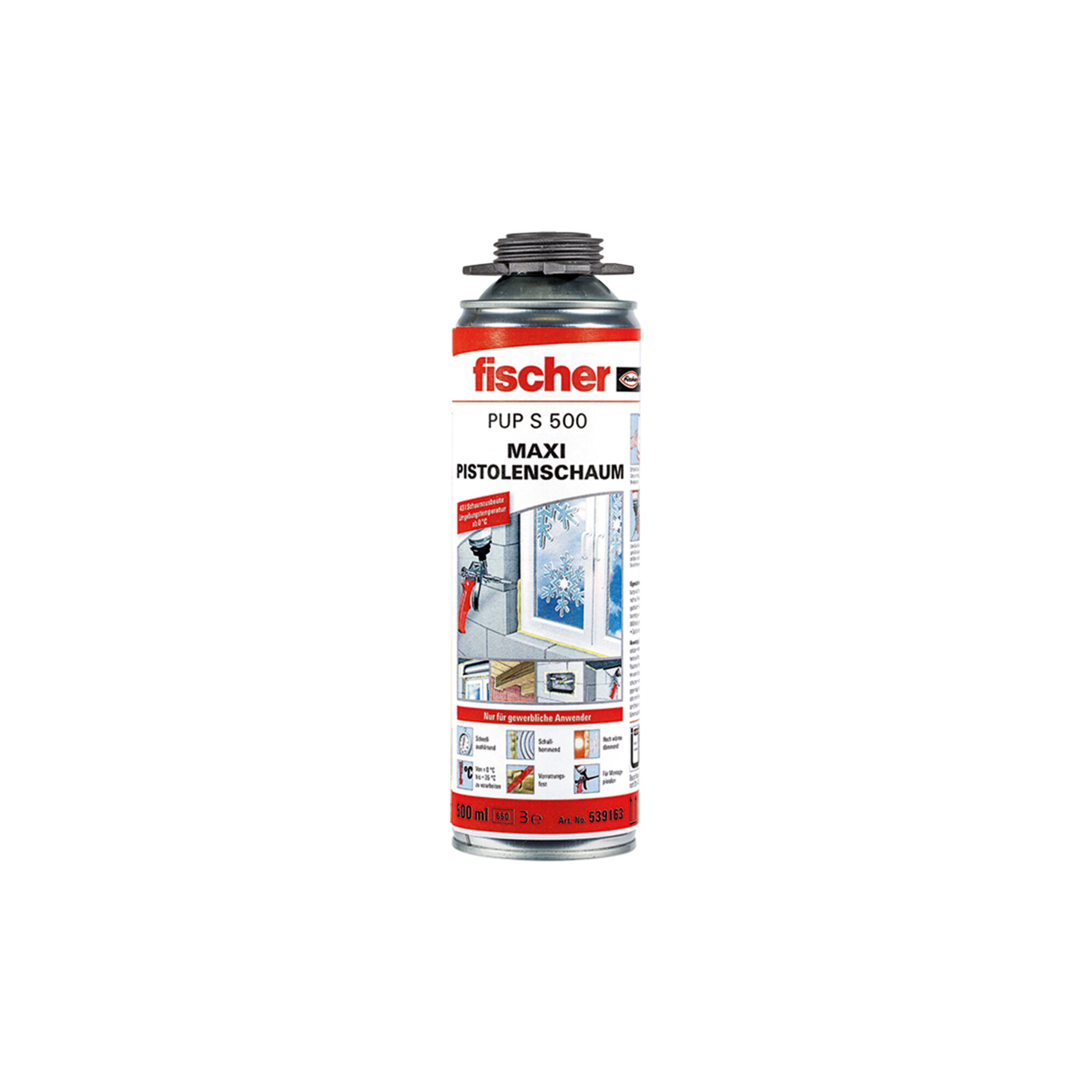 fischer Pistolenschaum PUP S 500