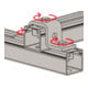 fischer Platine écrou FCN Clix P 8-4