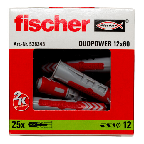 Fischer  plug DUOPOWER 12x60