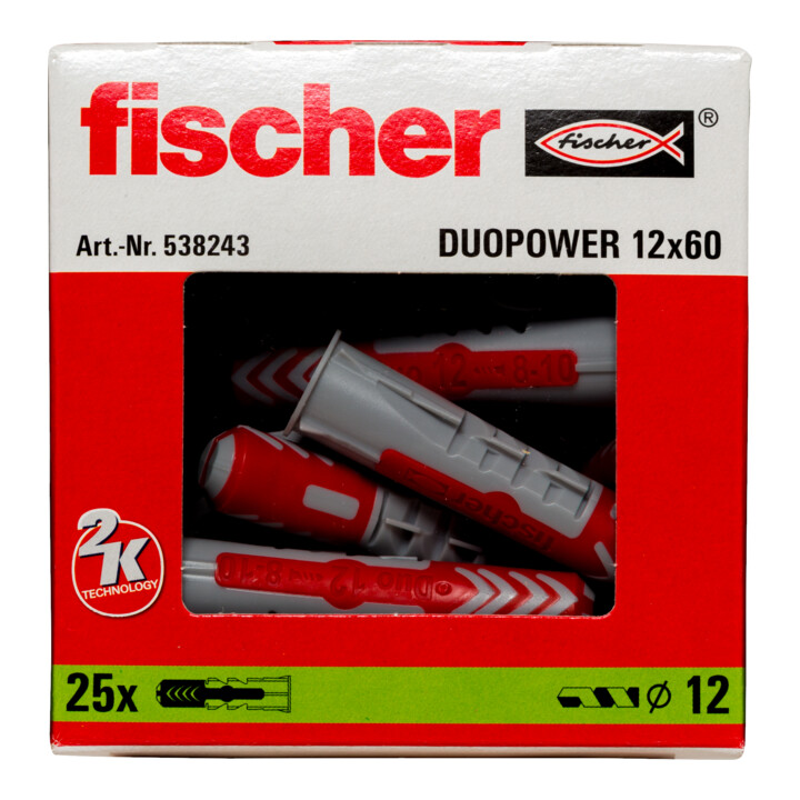 fischer DUOPOWER plug zonder schroef