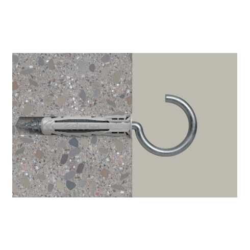 fischer plug SX Plus 10 x 50 RH met ronde haak