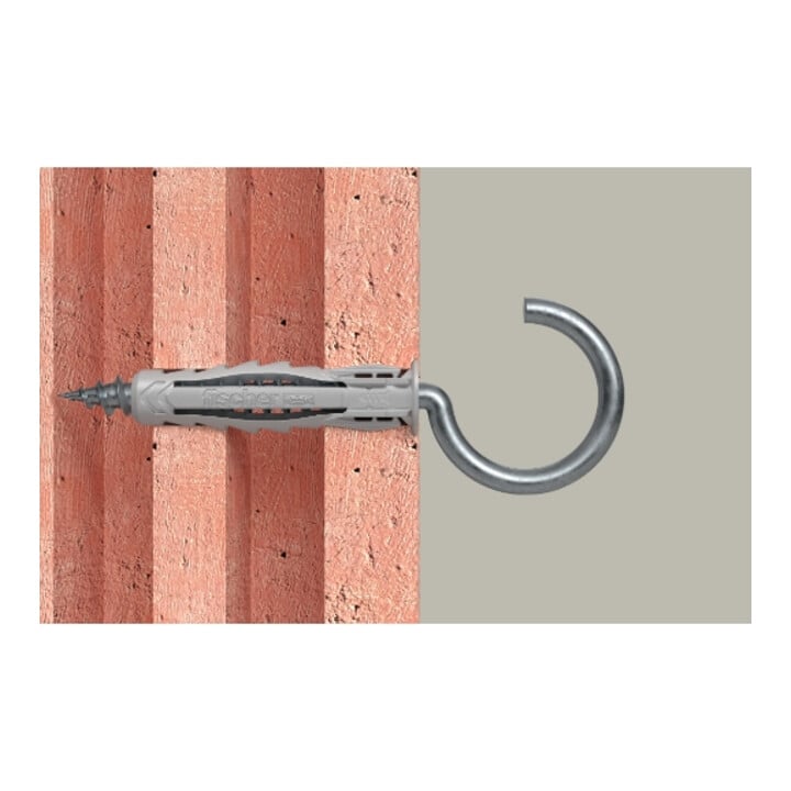 fischer plug SX Plus 10 x 50 RH met ronde haak