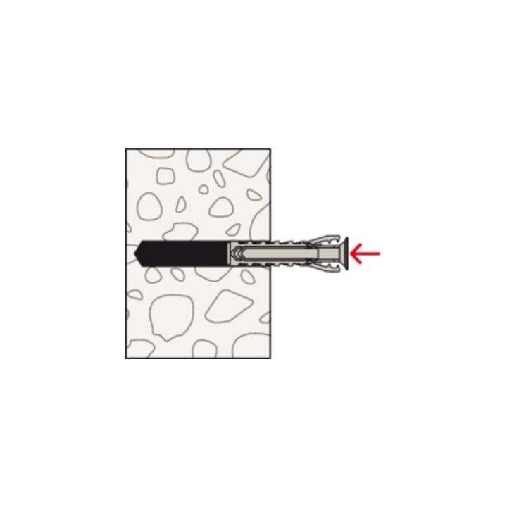 fischer plug SX Plus 6 x 30 S met schroef