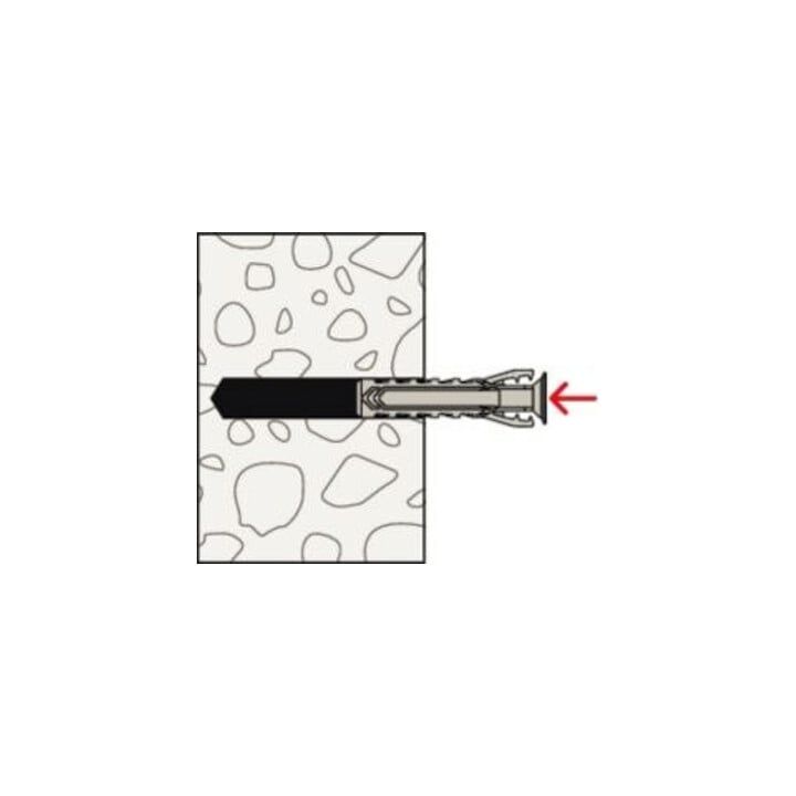 fischer plug SX Plus 8 x 40 S met schroef