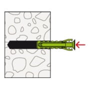 fischer plug SX Plus Green 6 x 30-4