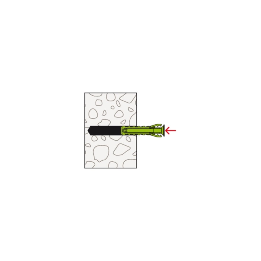 fischer plug SX Plus Green 6 x 30