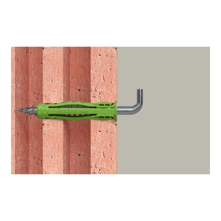 fischer plug SX Plus Green 6 x 30 WH met winkelhaak