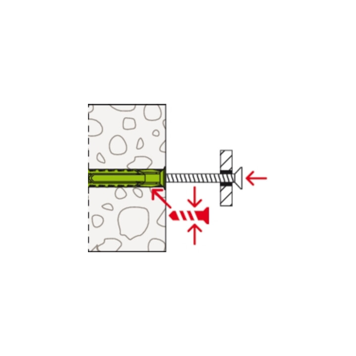 fischer plug SX Plus Green 8 x 65