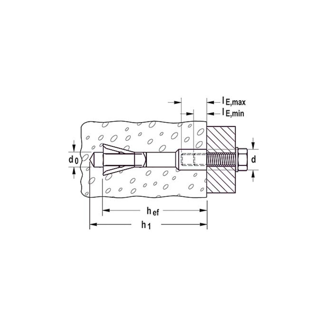 fischer Porenbetonanker FPX M 12 I