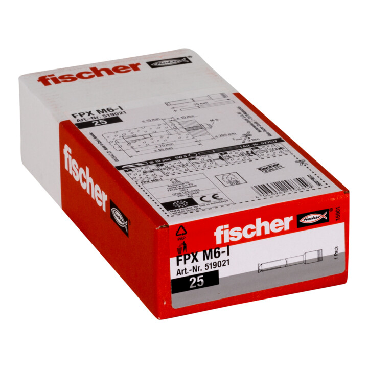 fischer Porenbetonanker FPX M 6 I