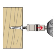 fischer Porte-embouts magnétique FBH-2