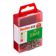 fischer Power-Fast 2,5x12 Senkk. gevz VG PZ