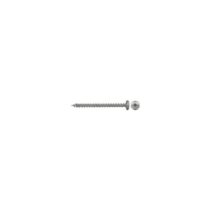 fischer Power-Fast Halbrundkopfschraube A2 Vollgewinde TX