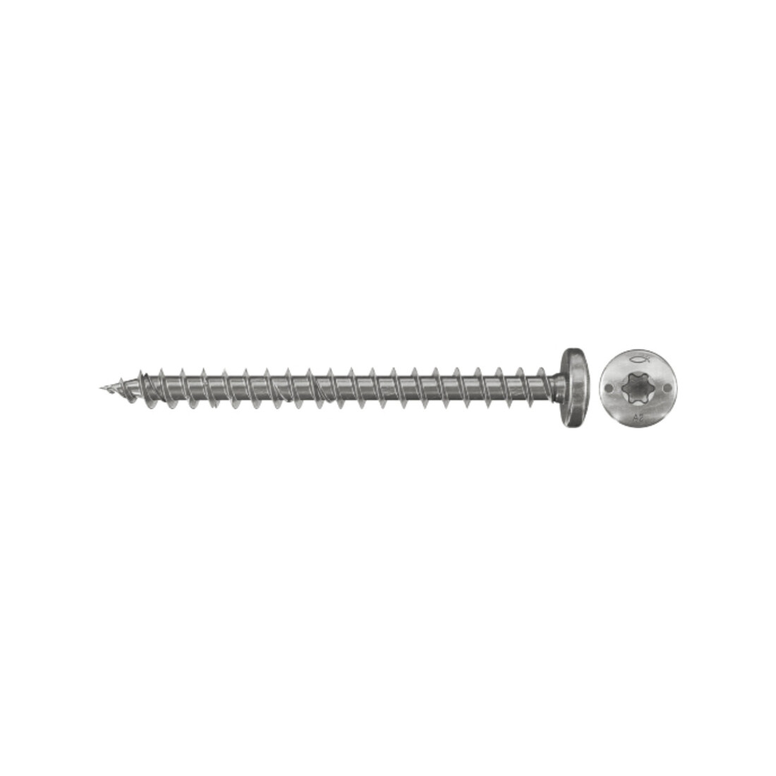 fischer Power-Fast 3,5x20 Halbrundk. A2 VG TX