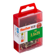 fischer Power-Fast 3,5x25 Senkk. gevz VG PZ