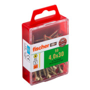 fischer Power-Fast 4,0x30 Senkk. gevz VG PZ