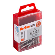 fischer Power-Fast Senkkopfschraube A2 TG PZ