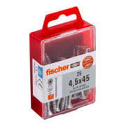fischer Power-Fast 4,5x45 Senkk. A2 TG PZ