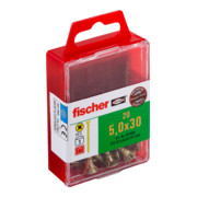 fischer Power-Fast 5,0x30 Senkk. gevz VG PZ