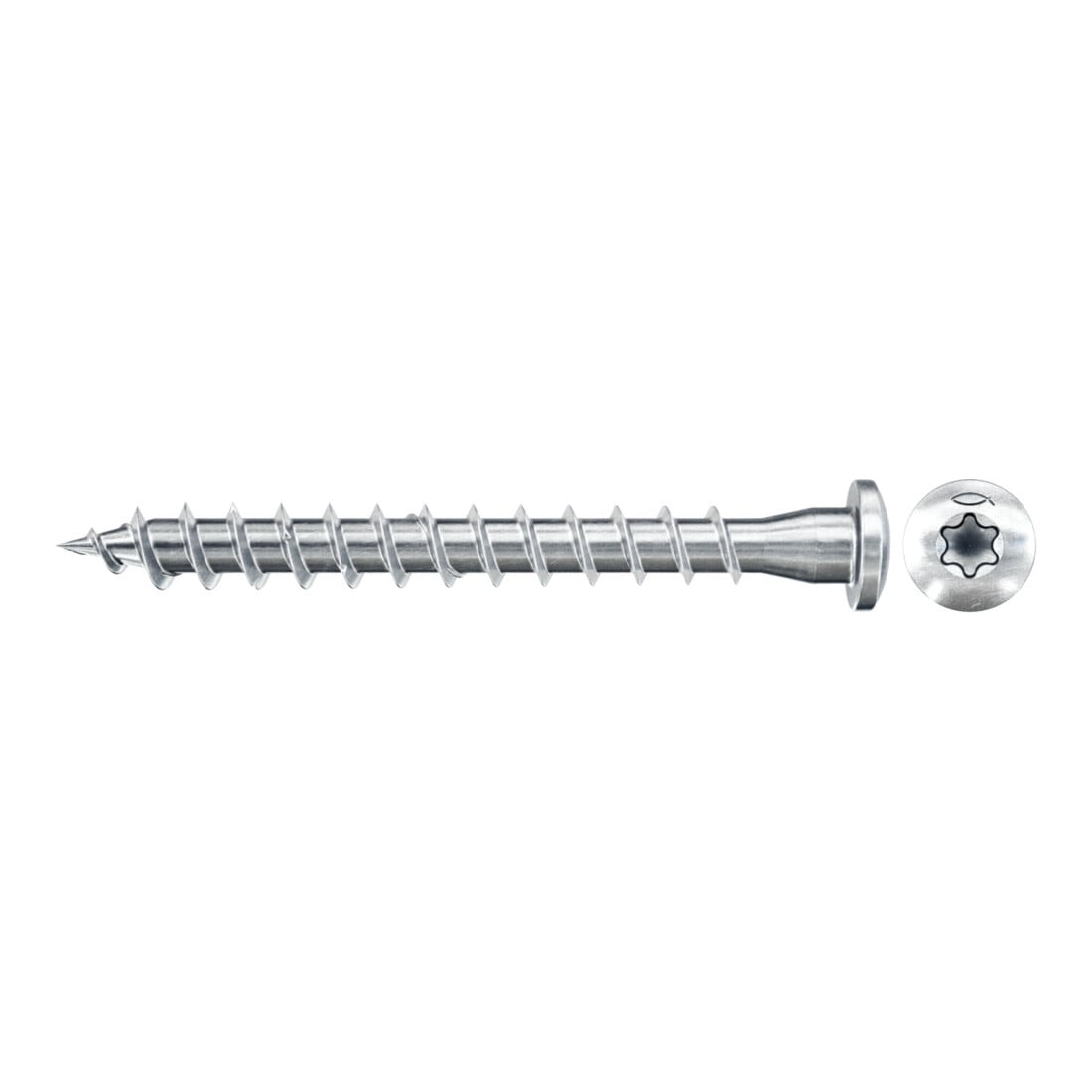 fischer Power-Fast Blechverbindungsschraube blau verzinkt 5 mm
