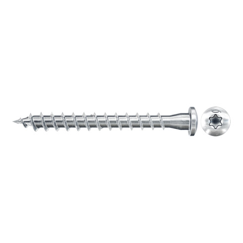fischer Power-Fast Blechverbindungsschraube blau verzinkt 5 mm