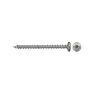 fischer Power-Fast Halbrundkopfschraube A2 Vollgewinde TX